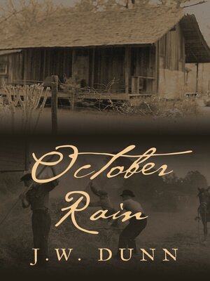 cover image of OCTOBER RAIN